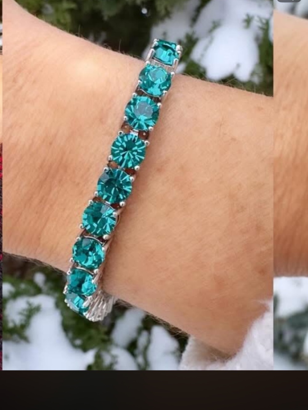 Park Lane mini turquoise impression Crystal Bracelet
